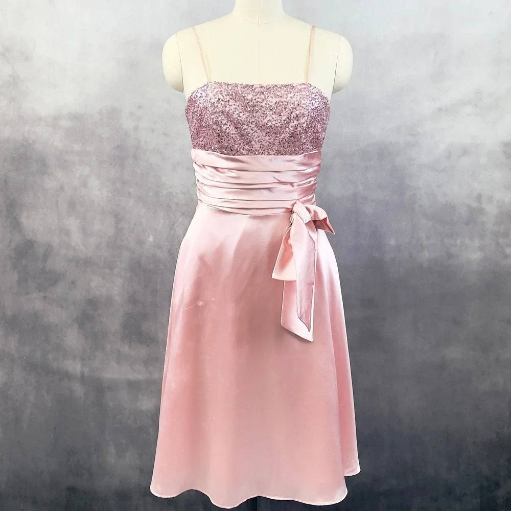 coquette prom dress Nuance 80s Pretty in Pink Homecoming Party Vintage 6/8 USA Nice fabric and good craftsmanship. Coquette Girl Prom Dress |